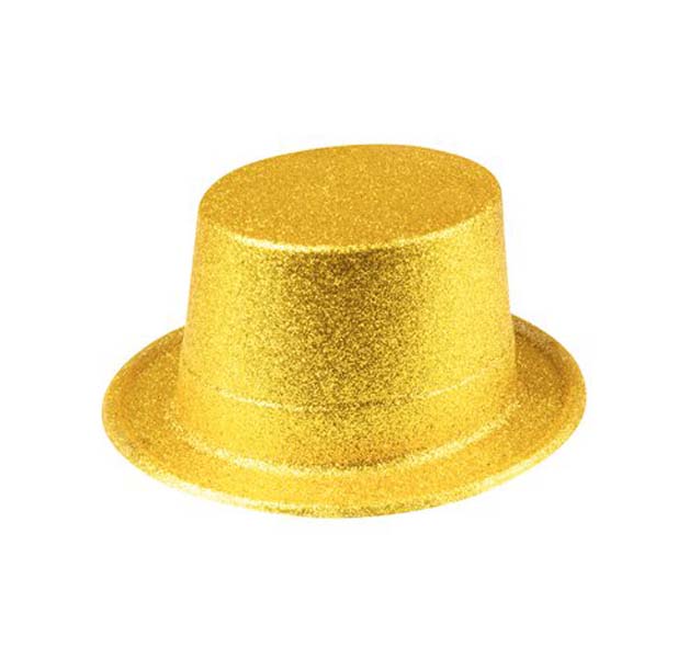 Glitter Gold Party Hat Model: Party hat - GlitterGold